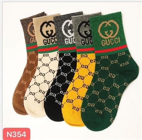 gucci sokken glitter|Gucci socks for women.